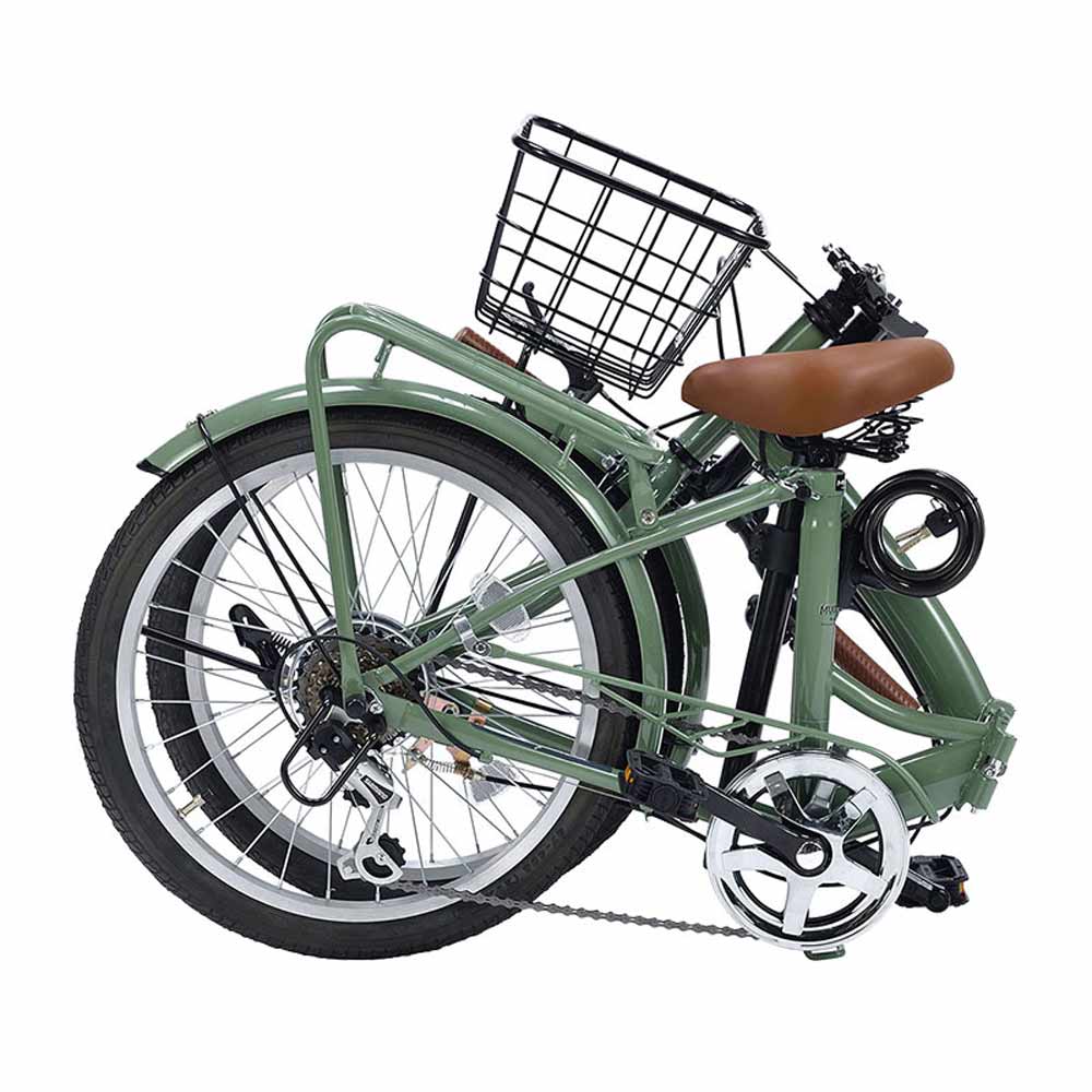 折りたたみ自転車 6段変速 オールインワン MF209 【直送品】 返品・キャンセル・他商品と同時購入は不可 - Image 3