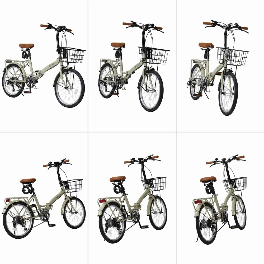 折りたたみ自転車 6段変速 オールインワン MF209 【直送品】 返品・キャンセル・他商品と同時購入は不可 - Image 7