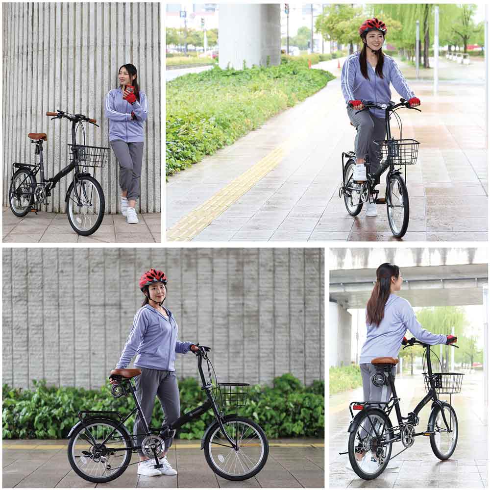 折りたたみ自転車 6段変速 オールインワン MF209 【直送品】 返品・キャンセル・他商品と同時購入は不可 - Image 9